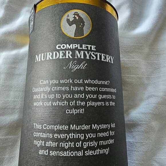 Complete Murder Mystery Night Game For Adults Aged 14+ By Lagoon, Never Opened - Picture 3 of 10